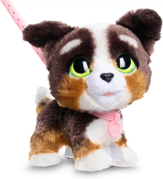 Интерактивная игрушка щенок на поводке Бернедудель FurReal Walk-A-Lots Bernedoodle Interactive Toy Just Play (28056)