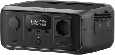 Stacja ładująca EcoFlow RIVER 3 UPS / 300 W / 245 Wh / LiFePO4 (EFRIVER3-UPS-EU-CBox)