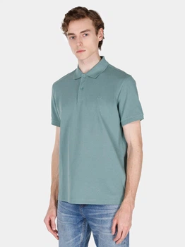 Поло длинное мужское Colin's CL1073960DMT XL Dark Mint (8684112666402)