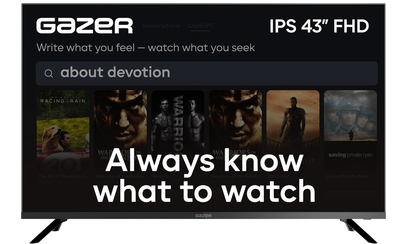 Телевізор Gazer 8563
