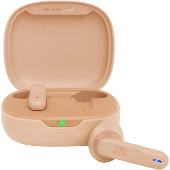 Bluetooth-гарнітура JBL Wave Flex Beige (JBLWFLEXBEG) Бежевий 24972