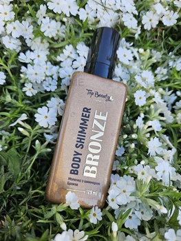 Молочко для тела с шиммером Top Beauty Body Shimmer Bronze Бронза 125 мл