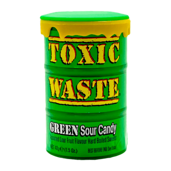 Конфеты Toxic Waste Mystery Flavor Green 14шт