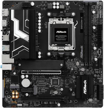 Mатеринська плата ASRock B850M-X R2.0 sAM5 AMD B850 mATX 3xM.2 HDMI/DP 2.5GbE LAN