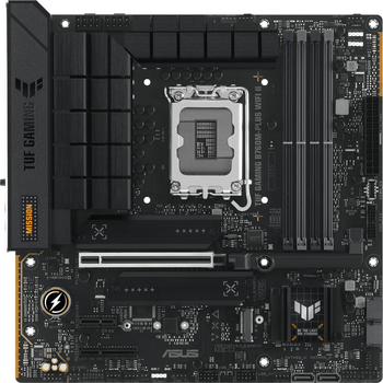 Материнська плата Asus TUF GAMING B760M-PLUS WIFI II s1700 4xDDR5 HDMI DP 3xPCIe 4xSATA 3xM.2 LAN 2.5Gb