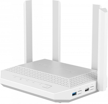 Маршрутизатор Keenetic Hero Wi-Fi AX3000 4хGigabit 1x2.5Gb SFP 1xUSB 2.0 1xUSB 3.0 (KN-1012)