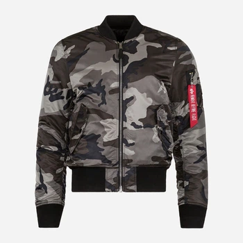 Бомбер чоловічий Alpha Industries MA-1 Slim Fit MJM44530C1 M Темно-сірий (640631772299)