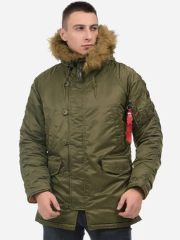 Парка Alpha Industries Slim Fit N-3B Parka S Vintage Olive