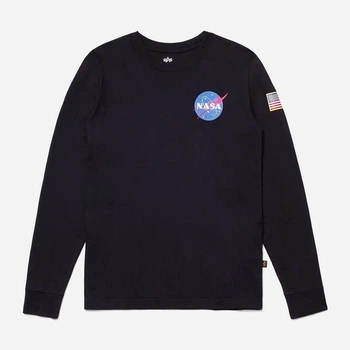 Лонгслив Alpha Industries Space Shuttle Long Sleeve Tee UTS49002G1 XL Black (640631003393)