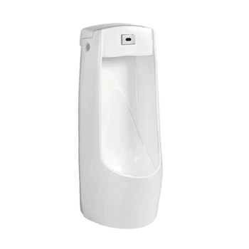 Писсуар напольный Qtap Scorpio с ИК-датчиком автоматического смыва 430х370х990 White QT1488101HWSD00051930