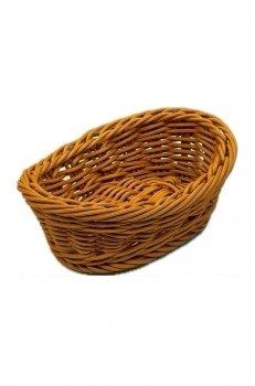 Корзинка для фруктов 19×13×7 см из полиротанга овальная