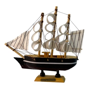 Макет парусника на подставке "Морская мечта" (14х12,5х3,3 см) 36135B