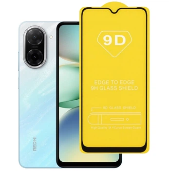 Защитное стекло TDG 9D для Xiaomi Redmi A5 полная проклейка черный
