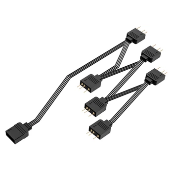 Разветвитель питания вентиляторов ID-Cooling FS-06 ARGB Splitter 1-6