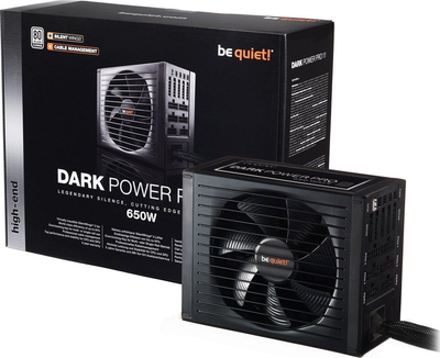 Блок живлення модульний Be Quiet! Dark Power Pro 11 650W Platinum (BN251) Б\В