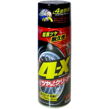 Средство для очистки шин антистатическое Soft99 4-X Tire Cleaner