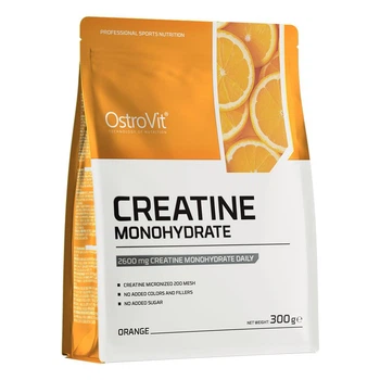 Креатин OstroVit Creatine monohydrate 300 г апельсин
