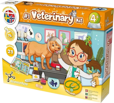 Zestaw do zabawy Science4you Mały Weterynarz (5713396402406)