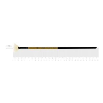 Пензель Rosa AMBER 2306FN щетина віялова №4 д.р. (4823098533597)