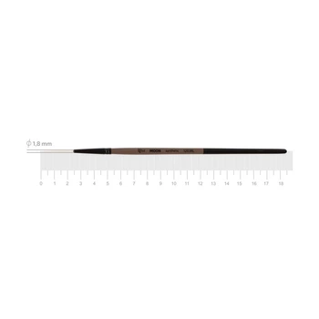 Пензель Rosa MOON 1203RL синтетика лайнер №4 к.р (4823098534082)