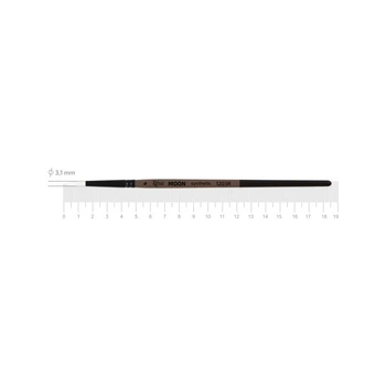 Пензель Rosa MOON 1203R синтетика кругла №4 к.р (4823098534006)