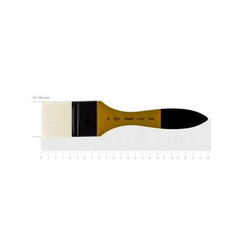 Пензель Rosa AMBER 2306 щетина флейц №50 к.р (4823098533511)
