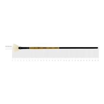 Пензель Rosa AMBER 2306FN щетина віялова №6 д.р. (4823098533580)