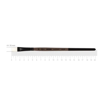 Пензель Rosa MOON 1203F синтетика пласка №10 к.р (4823098534013)
