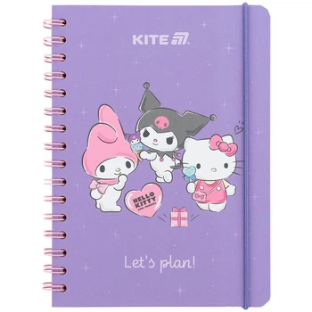 Щоденник на спіралі Kite Kuromi (HK25-438-1)