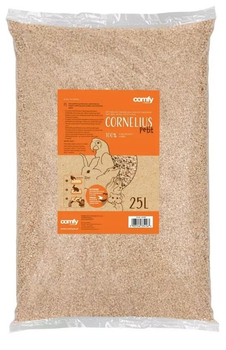Uniwersalne podłoże do klatek i wolier COMFY CORNELIUS z kukurydzy 25 l PETIT (5905546334167)