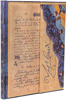 Блокнот Paperblanks Антонио Гауди – Манускрипты 18х23 см 144 нелинированные страницы (9781439797792)