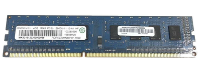 Модуль пам'яті Ramaxel DDR3L 4Gb 1600 Mhz (RMR5030MN68F9F-1600) Б/в