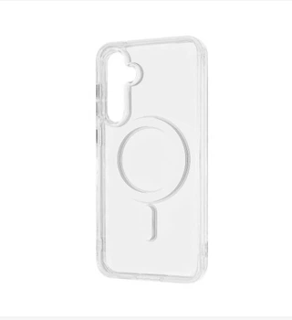 Чехол WAVE Clear Case (PC+TPU) with Magnetic Ring Samsung Galaxy S24 FE Clear