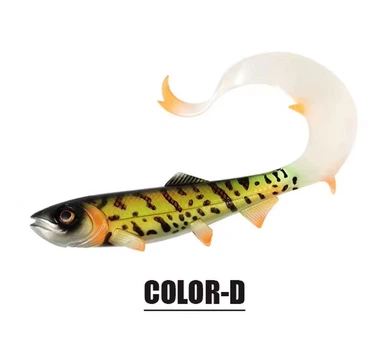 Велика силіконова приманка Spinpoler Firebomb, 17,5см/30гр, Color D (2 шт/уп)