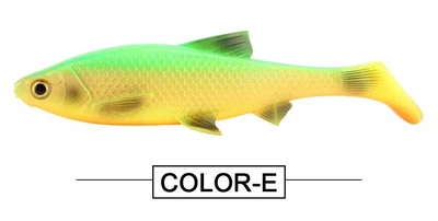 Велика силіконова приманка Spinpoler 3D Swing Roach, 20см/84гр, Color E (1 шт/уп)