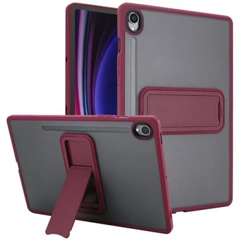 Захисний чохол Deexe Kick Shell для Samsung Galaxy Tab S9 (X710/716) / S9 FE (X510/516) - Wine Red