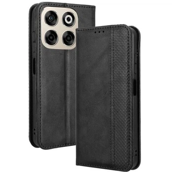 Чехол-книжка Deexe Retro Style для ZTE Nubia V70 - Black