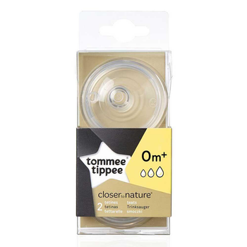 Соски для пляшечки Tommee Tippe Змінний 0m (30055)