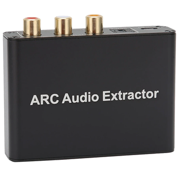 Активный аудио экстрактор U&P Audio Extractor ARC HDMI - SPDIF / Coaxial / RCA Black (AY80BK)