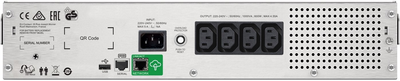 Источник бесперебойного питания APC Smart-UPS C RM 1500VA LCD SmartConnect (SMC1500I-2UC)