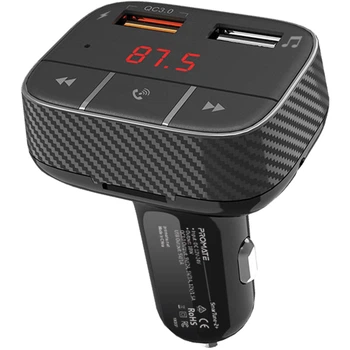 FM-трансмиттер Promate SmarTune-2+ Black