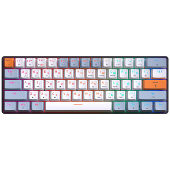 Клавиатура OfficePro MK130R Hot-Swap Red Swich RGB USB UA Black (MK130R)