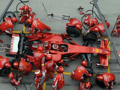 Дерев'яний фігурний пазл F1 Sports, А5, Картонна коробка 35 елементів