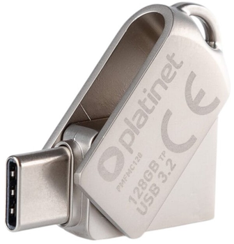Pendrive Platinet 45606 45969 USB 3.2 / Type-C Black (PMFMC128)