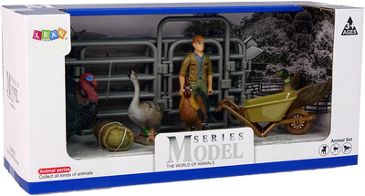 Zestaw figurek Lean Toys Farma wieś 11 szt (5905214971939)
