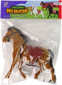 Фігурка Lean Toys Farm Horse Brown 17 см (5905323216020)
