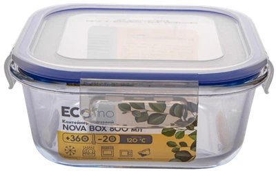 Контейнер Ecomo Nova Box 1480 мл S220 прямокутний
