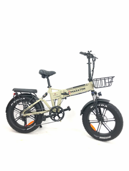 Складаний електровелосипед Fatbike Maraton Trigo 20" (1200W 48V 24Ah)