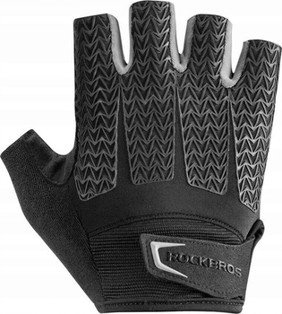 Rękawiczki rowerowe Rockbros z wkładkami żelowymi S169BGR XXL Gray (5907769312793)