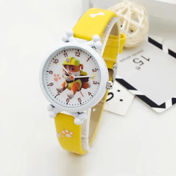 Часы детские наручные Paw Patrol Крепыш желтые